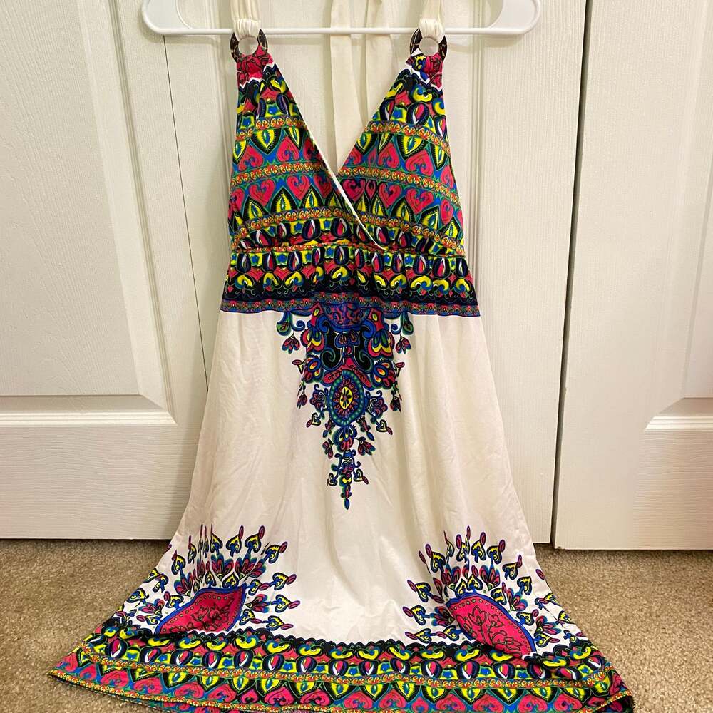 Halter Maxi Dress / Swim Cover Up